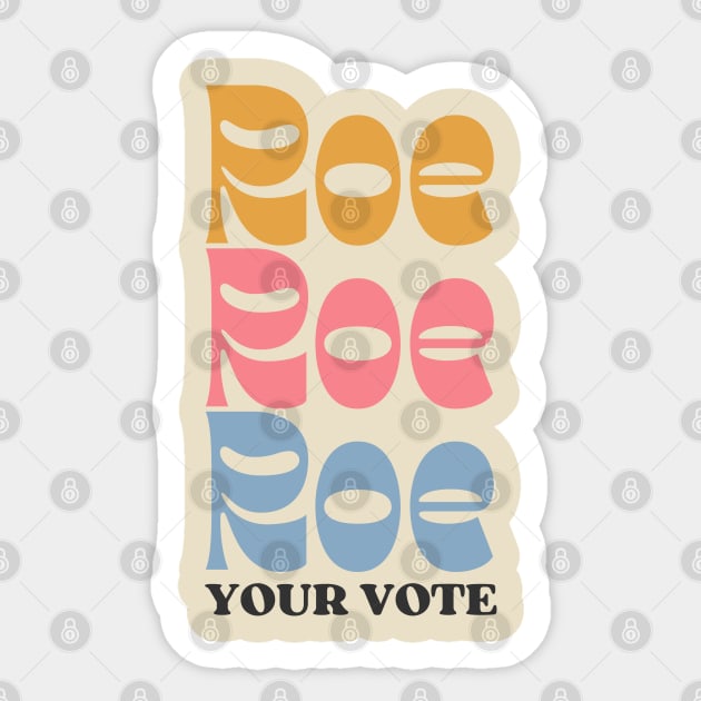 Vote Your Roevember Sticker by EvetStyles